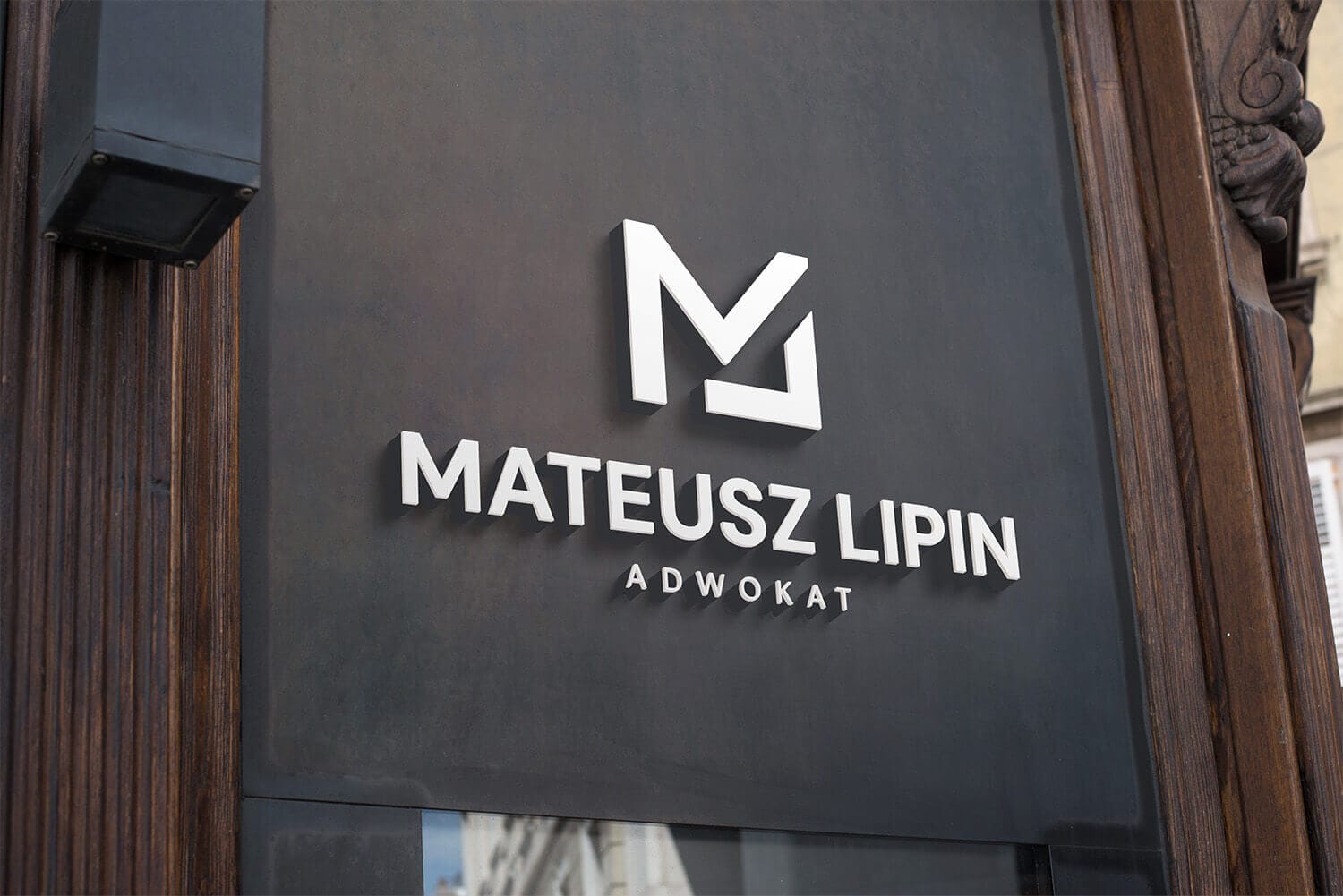 Projekt logo - adw. Mateusz Lipin